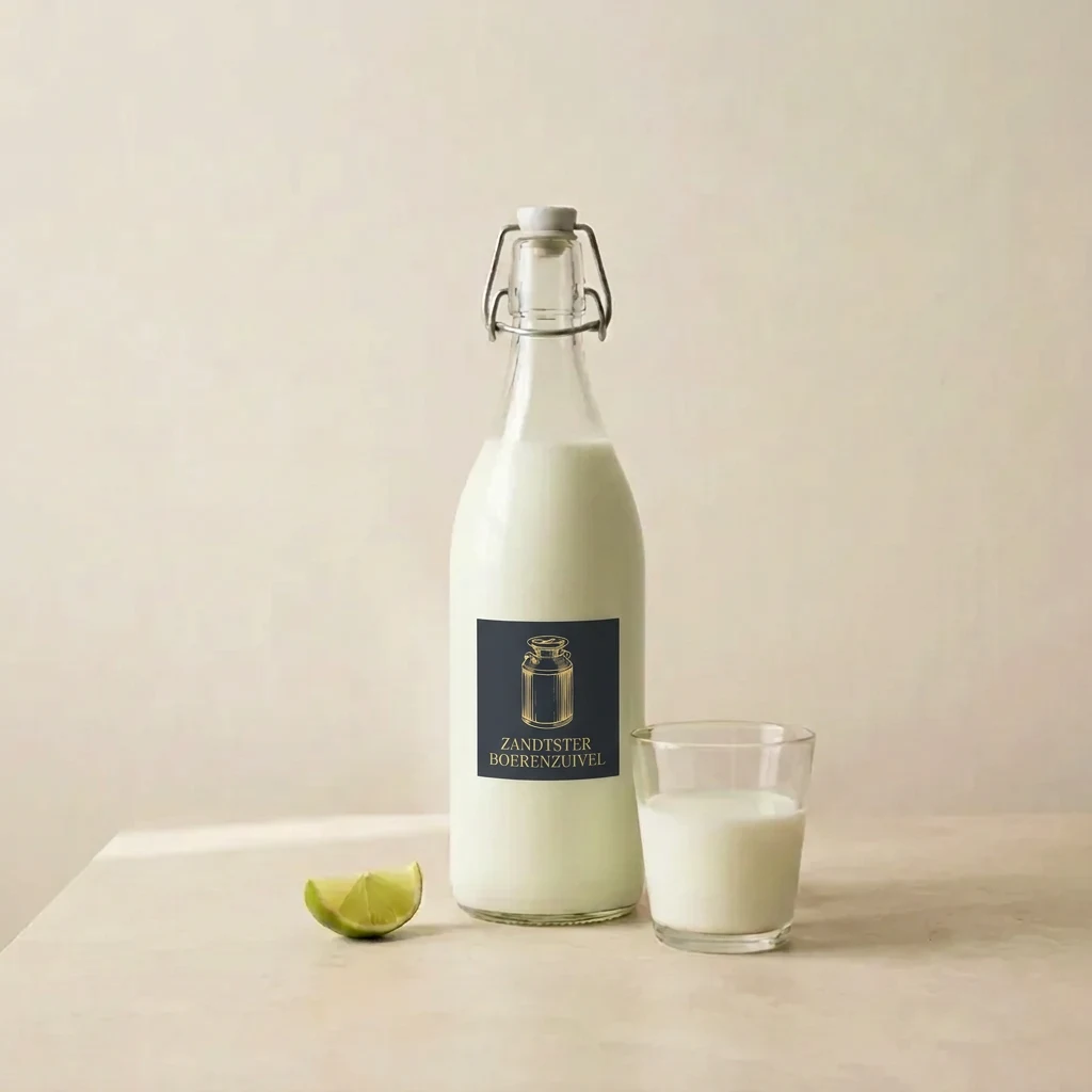 Kefir cactus-limoen van Zandtster Boerenzuivel