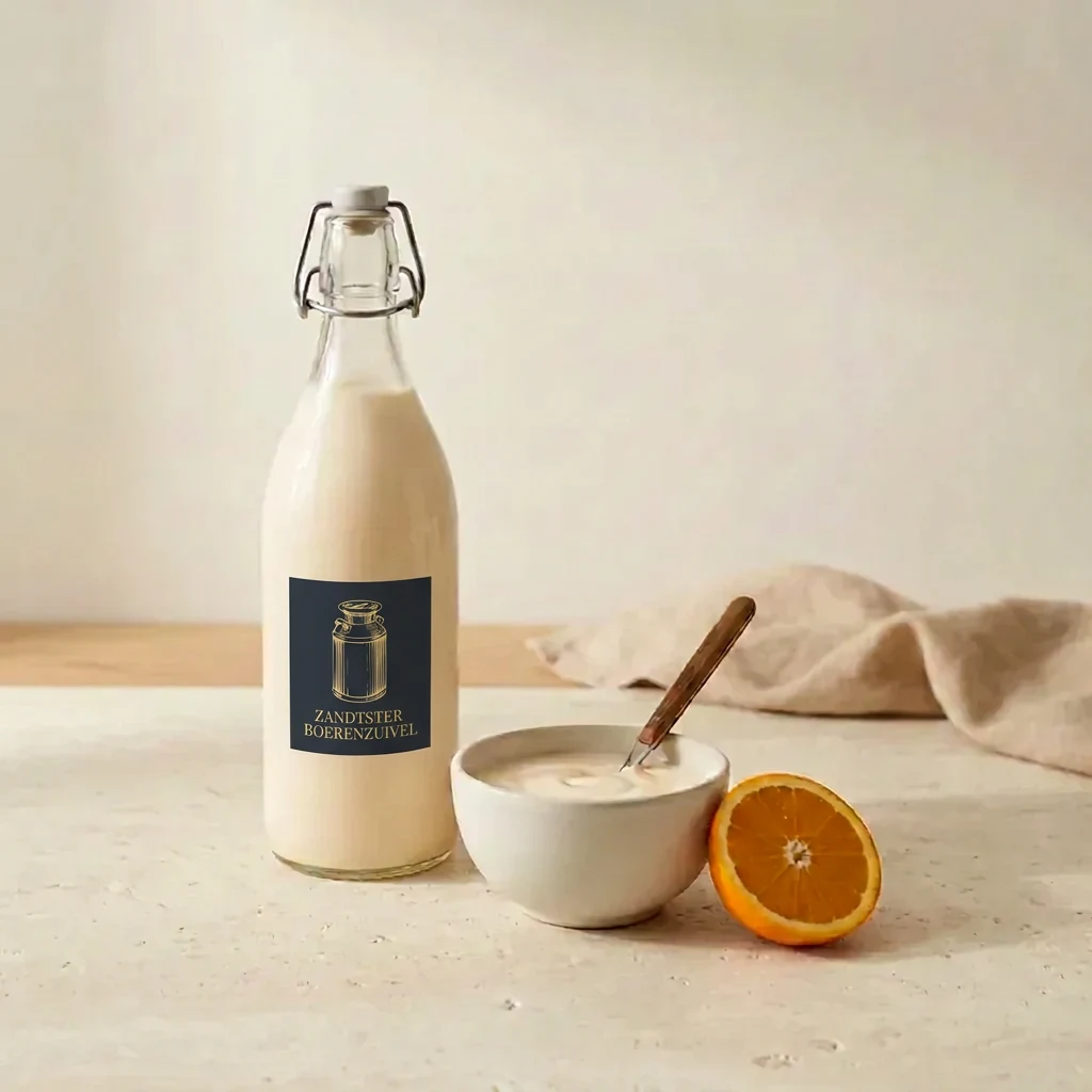 Yoghurt sinaasappel van Zandtster Boerenzuivel