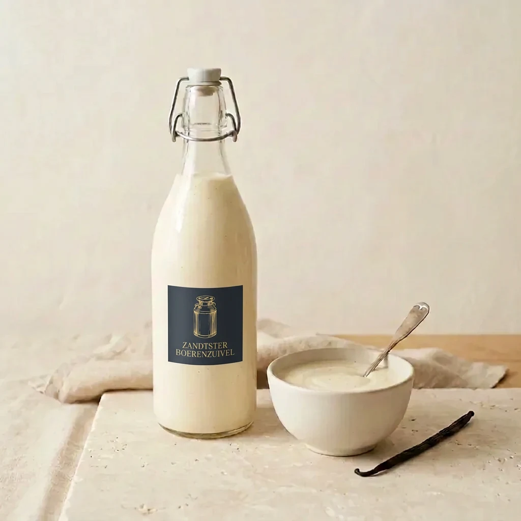 Yoghurt vanille van Zandtster Boerenzuivel
